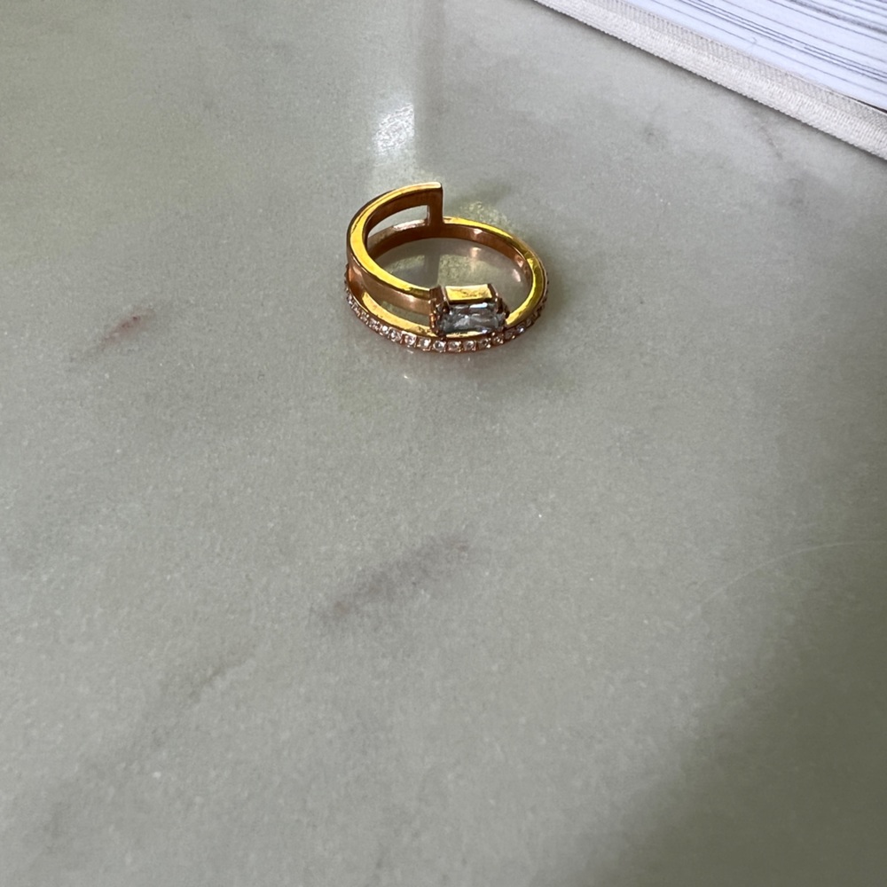 Swarovski Rose Gold Ring